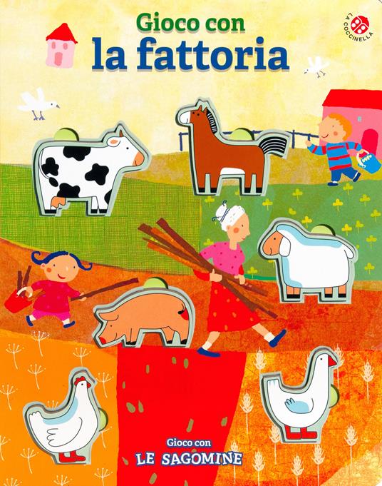 Gioco con la fattoria. Ediz. a colori - Gabriele Clima,Francesca Crovara - copertina