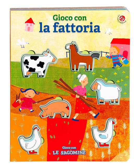 Gioco con la fattoria. Ediz. a colori - Gabriele Clima,Francesca Crovara - 2