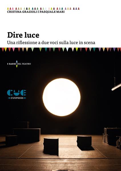 Dire luce. Una riflessione a due voci sulla luce in scena - Cristina Grazioli,Pasquale Mari - copertina