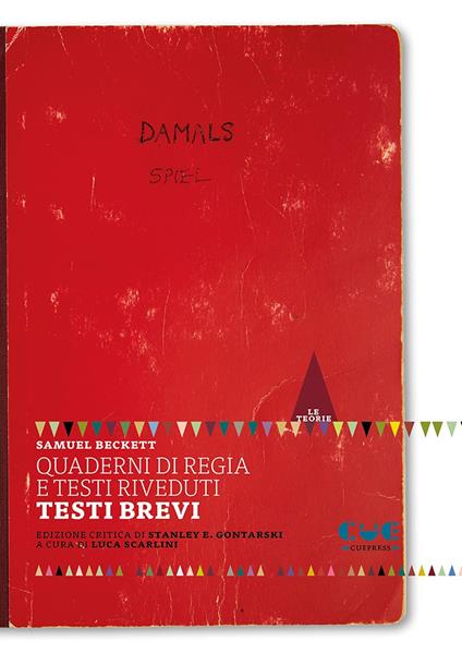 Quaderni di regia e testi riveduti. Testi brevi - Samuel Beckett - copertina