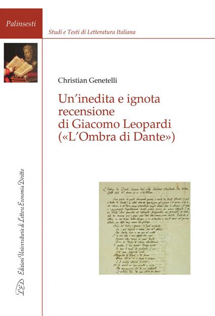 Un'Inedita e Ignota Recensione di Giacomo Leopardi - Christian Genetelli - ebook