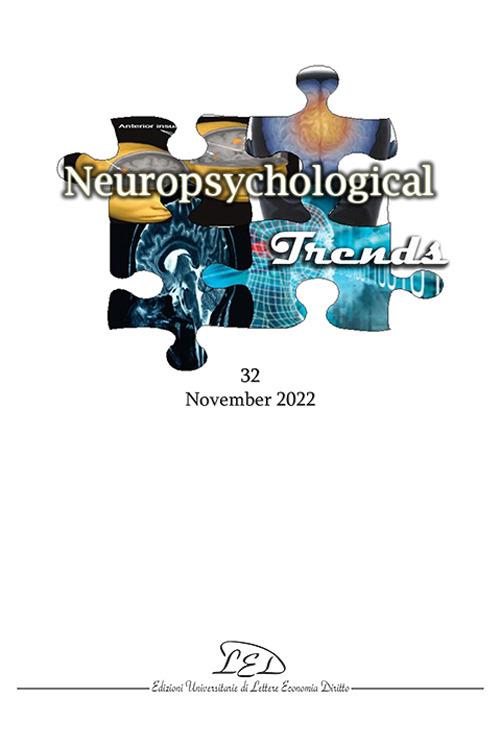 Neuropsychogical trends (2022). Vol. 32 - copertina