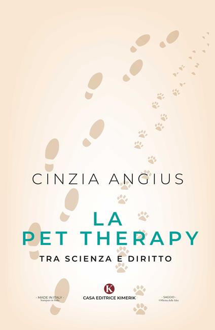 La Pet Therapy tra scienza e diritto - Cinzia Angius - copertina