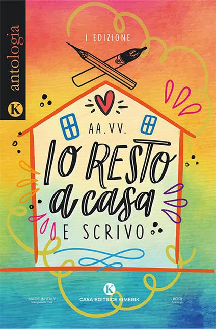 Io resto a casa e scrivo - copertina