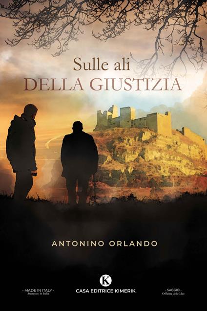 Sulle ali della giustizia - Antonino Orlando - copertina