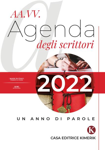 Agenda dei poeti e degli scrittori 2022 - copertina