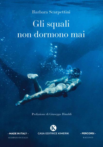 Gli squali non dormono mai - Barbara Scarpettini - copertina