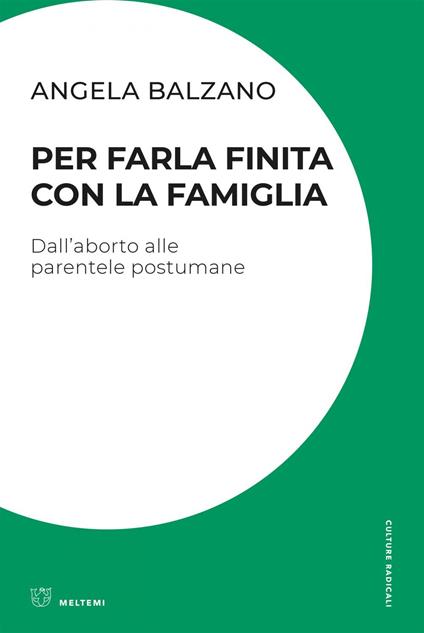 Per farla finita con la famiglia. Dall'aborto alle parentele postumane - Angela Balzano - ebook