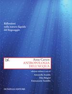 Antropologia dell'acqua. Riflessioni sulla natura liquida del linguaggio