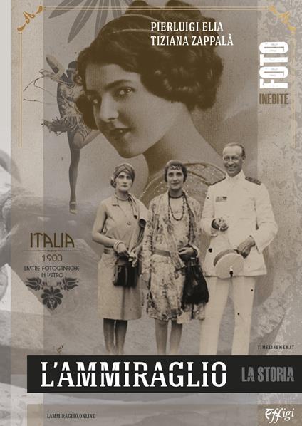 L'ammiraglio - Pierluigi Elia,Tiziana Zappalà - copertina