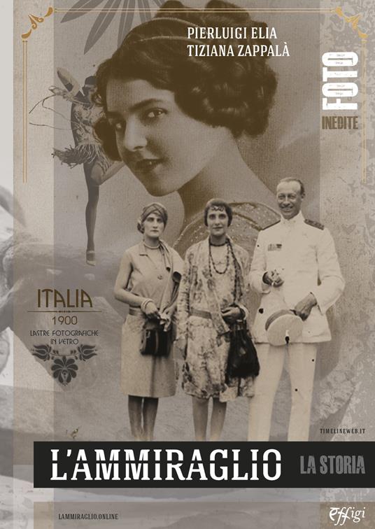 L'ammiraglio - Pierluigi Elia,Tiziana Zappalà - copertina