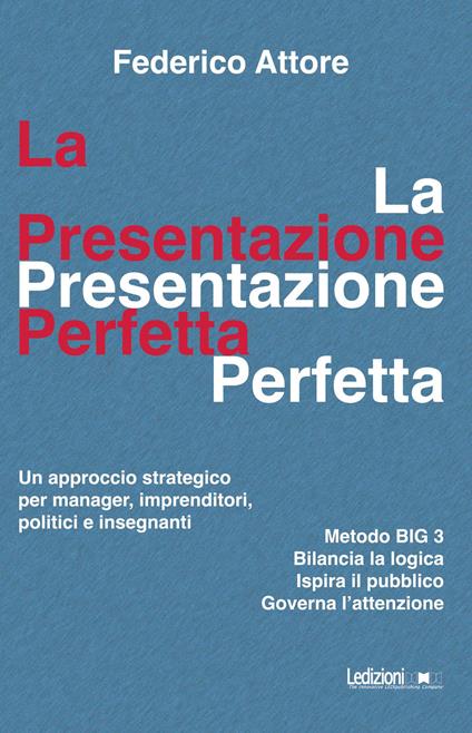 La presentazione perfetta. Un approccio strategico per manager, imprenditori, politici e insegnanti - Federico Attore - ebook