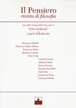 Il pensiero. Rivista di filosofia (2007). Vol. 46: Il Dio dei filosofi?-Logiche della filosofia