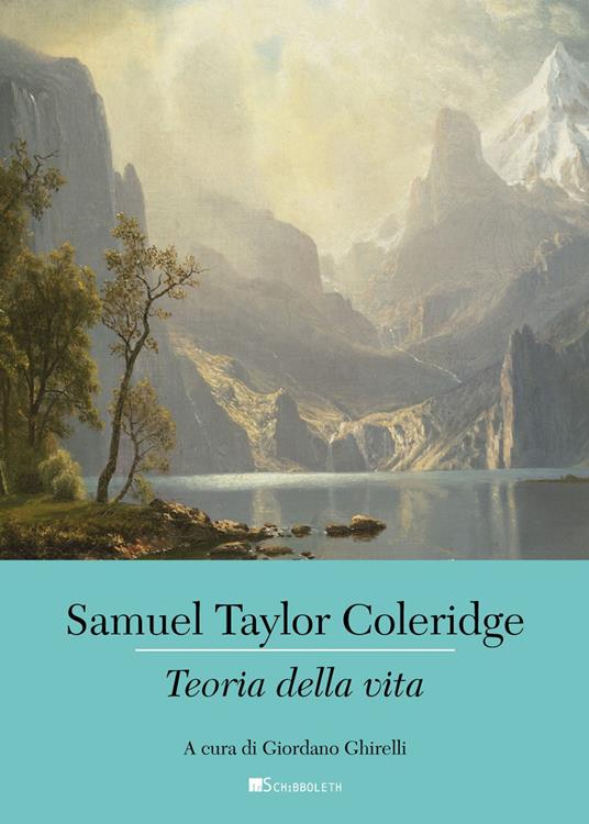 Teoria della vita - Samuel Taylor Coleridge - copertina