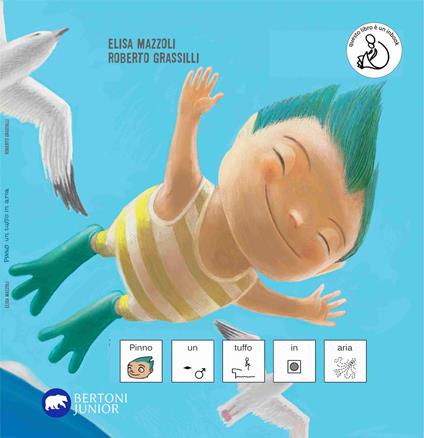 Pinno un tuffo in aria, in CAA (Comunicazione Aumentativa Alternativa) - Elisa Mazzoli - copertina