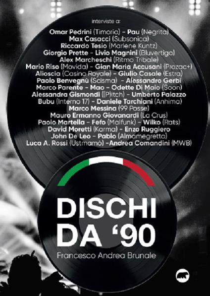 Dischi da '90 - Francesco Andrea Brunale - copertina