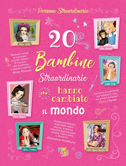 20 bambine straordinarie che hanno cambiato il mondo - copertina