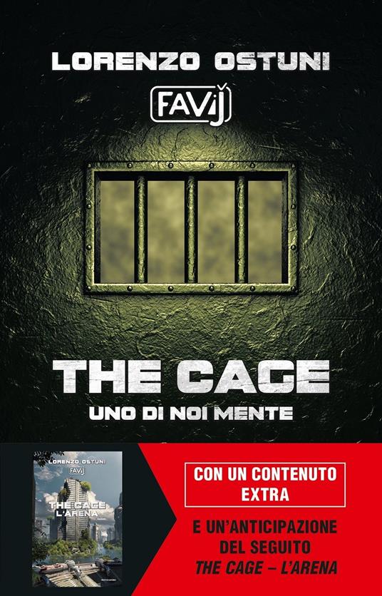 The cage. Uno di noi mente - Lorenzo Favij Ostuni - copertina