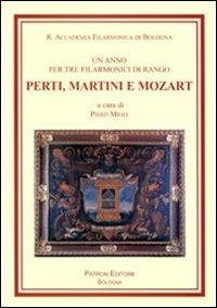 Un anno per tre filarmonici di rango, Perti, Martini e Mozart - copertina