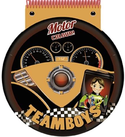 Motor. Color & stencil Teamboys - copertina