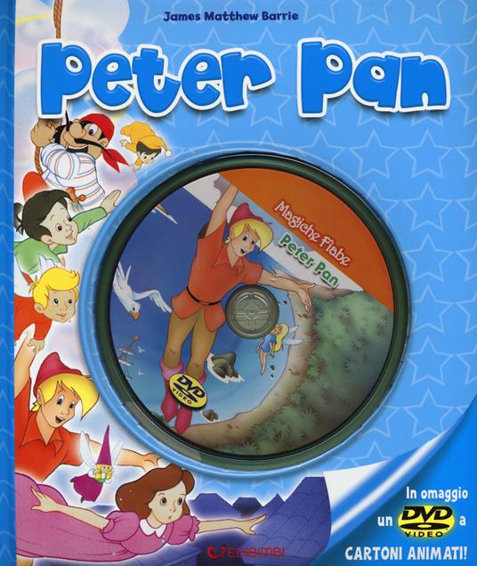 Peter Pan. Ediz. illustrata. Con DVD - James Matthew Barrie - copertina
