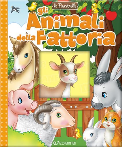 Gli animali della fattoria. Ediz. a colori - copertina