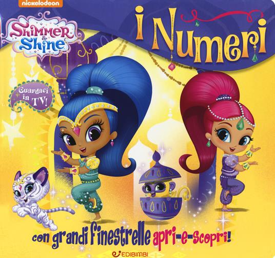 I numeri. Shimmer & Shine. Ediz. a colori - Elena Riva - copertina