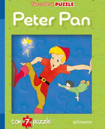 Peter Pan. Finestrelle in puzzle. Ediz. a colori - Claudio Cernuschi - copertina