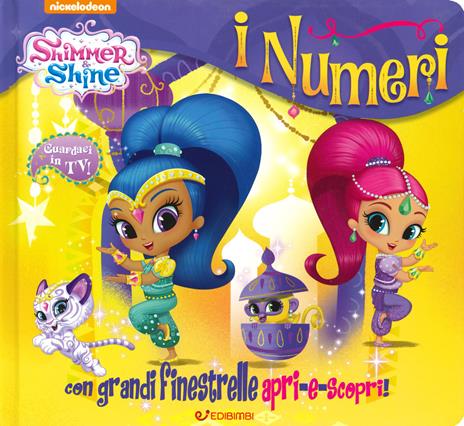 I numeri. Shimmer & Shine. Ediz. a colori - Elena Riva - copertina