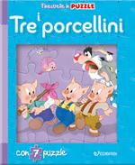 I tre porcellini. Finestrelle in puzzle