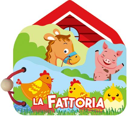 La fattoria. Libri in legno. Ediz. a colori - copertina