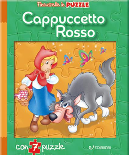 Cappuccetto Rosso. Finestrelle in puzzle. Ediz. a colori - copertina