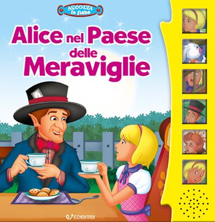 Alice nel paese delle meraviglie. Ediz. a colori - copertina