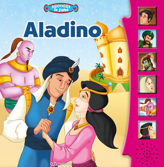 Aladino. Libro sonoro. Ediz. a colori - copertina