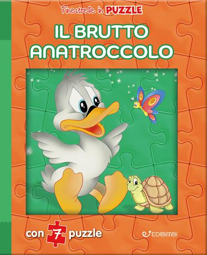 Il brutto anatroccolo. Finestrelle in puzzle. Ediz. illustrata - Claudio Cernuschi - copertina