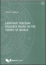 Language teaching research based on the theory of models