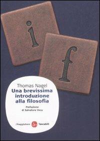 Una brevissima introduzione alla filosofia - Thomas Nagel - copertina
