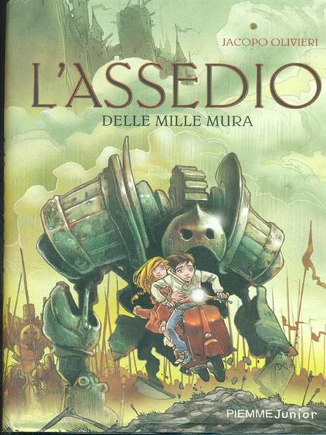 L' assedio delle mille mura - Jacopo Olivieri - copertina