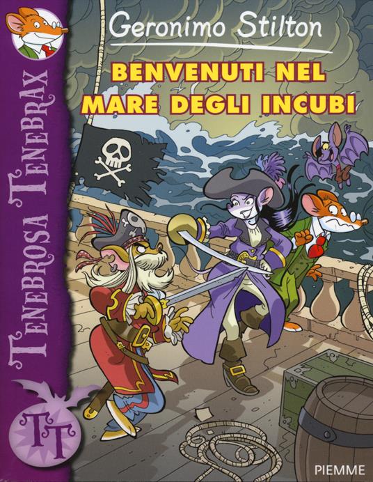 Benvenuti nel mare degli incubi - Geronimo Stilton - copertina