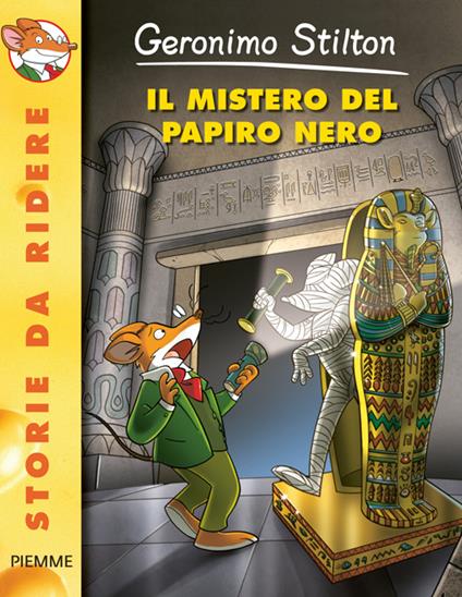 Il mistero del papiro nero. Ediz. illustrata - Geronimo Stilton - copertina