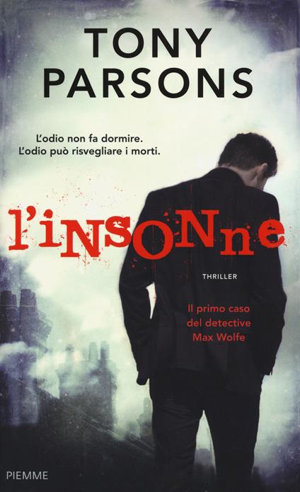 L' insonne - Tony Parsons - copertina