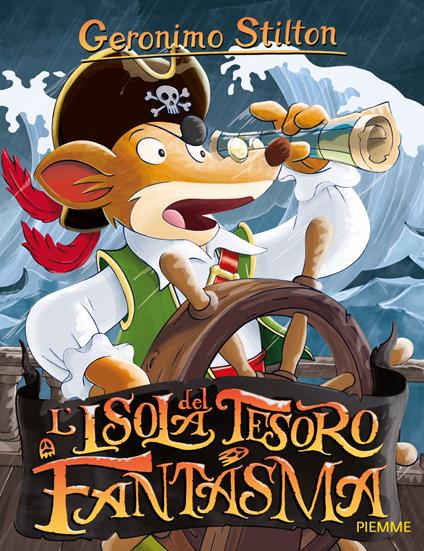 L'isola del tesoro fantasma - Geronimo Stilton - copertina