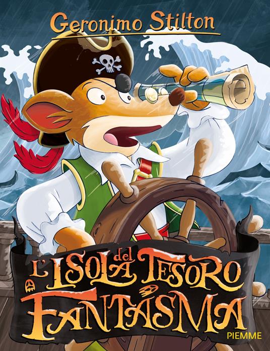 L'isola del tesoro fantasma - Geronimo Stilton - copertina