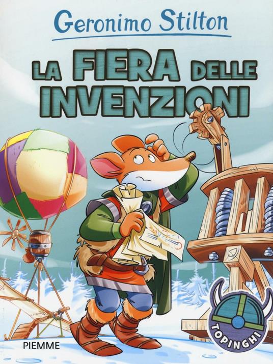 La fiera delle invenzioni - Geronimo Stilton - copertina