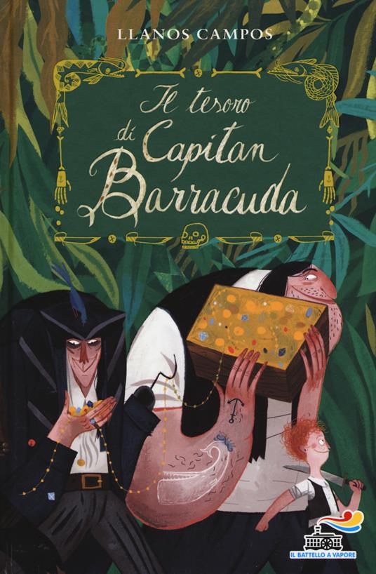 Il tesoro di capitan Barracuda - Llanos Campos - copertina