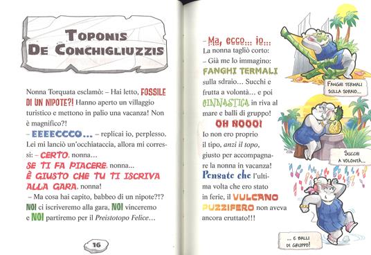 Vacanza giurassica... in un mare di guai! Preistotopi. Ediz. a colori - Geronimo Stilton - 2