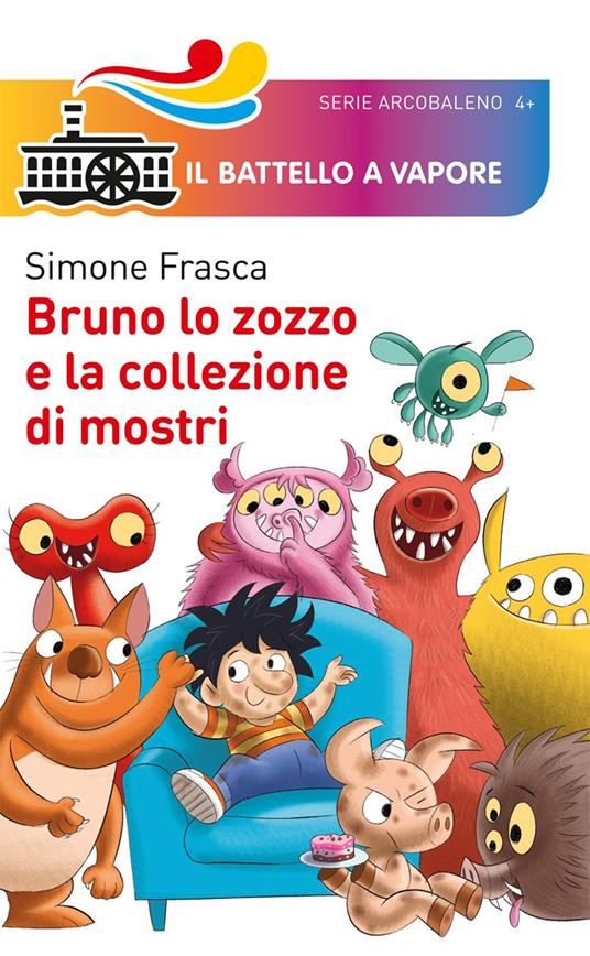 Bruno lo zozzo e la collezione di mostri. Ediz. a colori - Simone Frasca - copertina