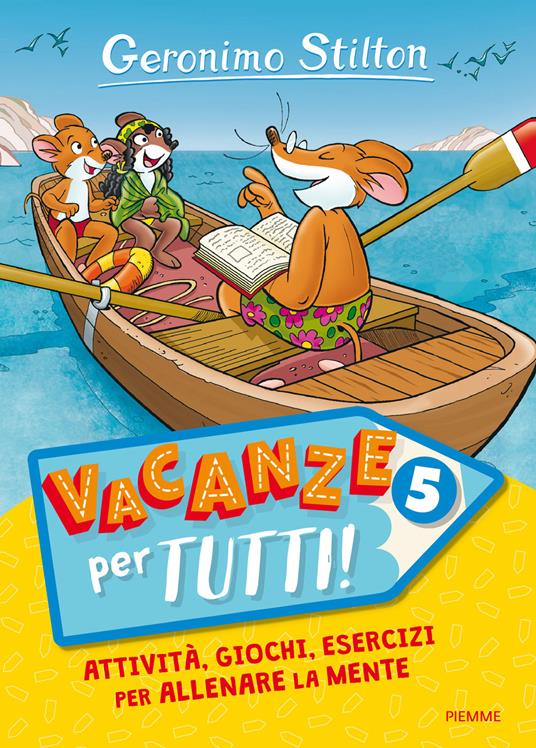 Vacanze per tutti. Vol. 5 - Geronimo Stilton - copertina