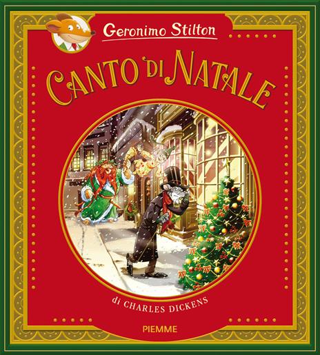 Canto di Natale di Charles Dickens. Ediz. a colori - Geronimo Stilton - copertina