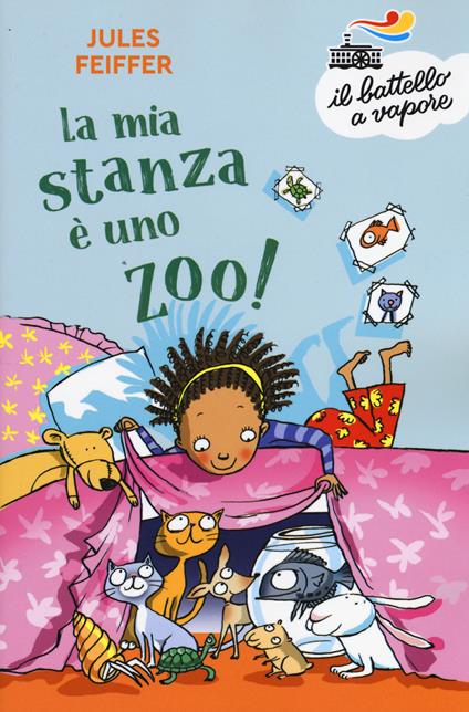 La mia stanza è uno zoo! Nuova ediz. - Jules Feiffer - copertina